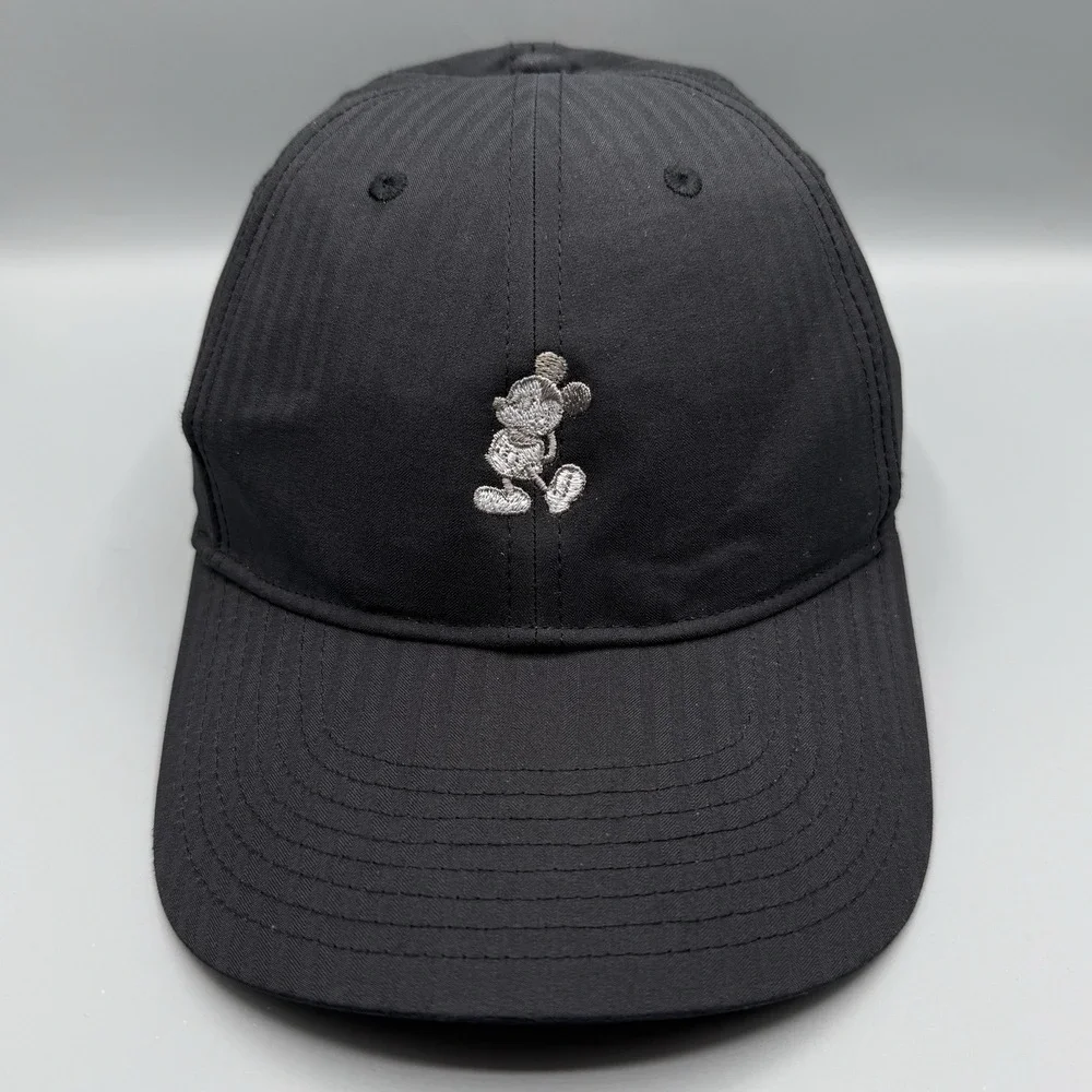 Nike Disney Parks Mickey Mouse Legacy 91 Dri Fit Golf Hat Black BV1077-010 Mens
